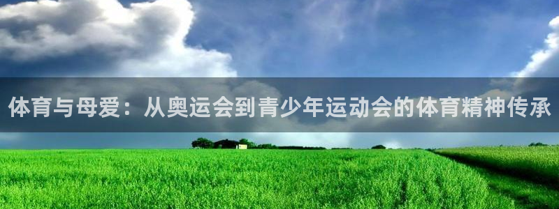 一竞技官方正版app集团：体育与母爱：从奥运会到青少