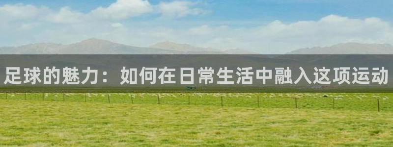 注册一竞技官方正版app：足球的魅力：如何在日常生活