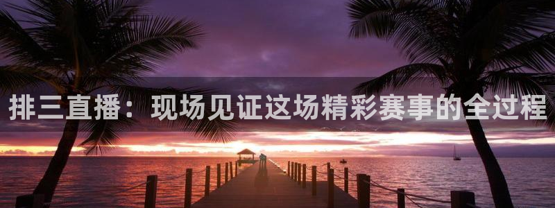 so米体育直播在线：排三直播：现场见证这场精彩赛事的全过程